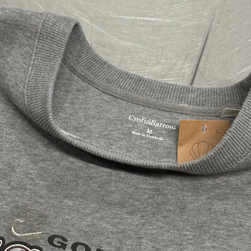Croft & Barrow Sweatshirt Gone Fishing (L)