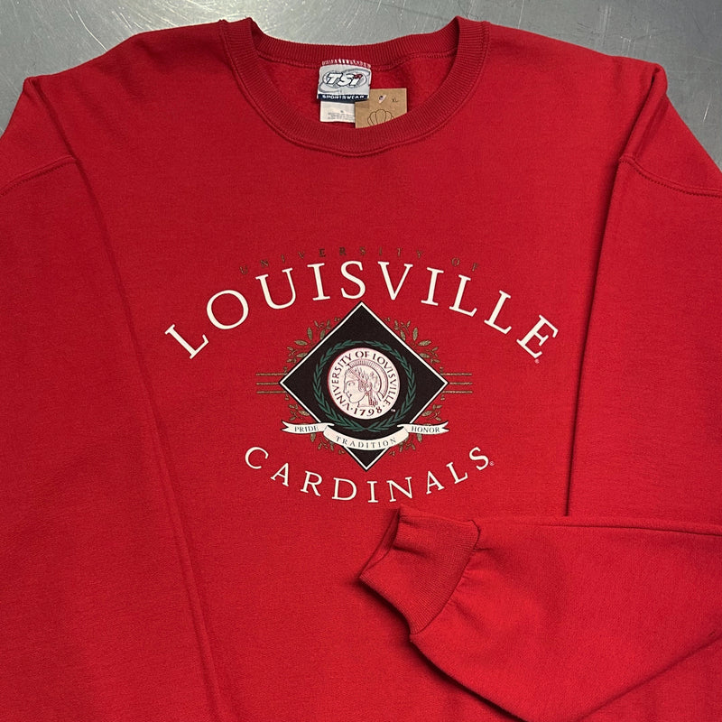 Vintage Sweatshirt Louisville Uni Cardinals (XL)
