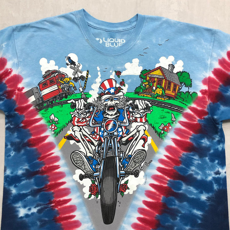 Grateful Dead Tie-Dye T-Shirt Moto Sam (L, XL, 2XL)