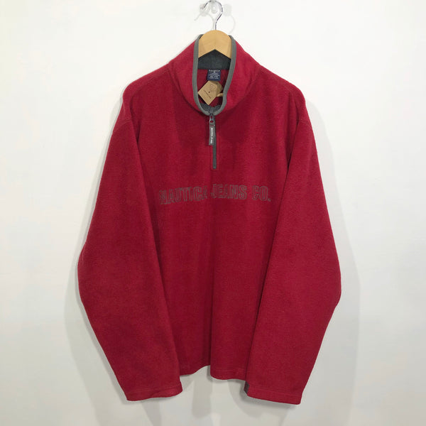 Vintage Nautica Jeans Co. Fleeced Pullover (2XL)