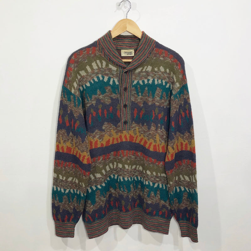 Vintaeg Missoni Italy Knit Sweater (L)