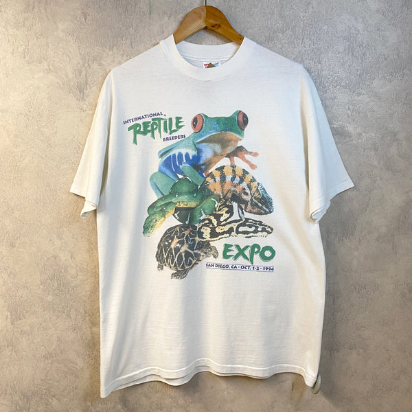Vinage Hanes T-Shirt 1994 International Retile Expo (M-L)