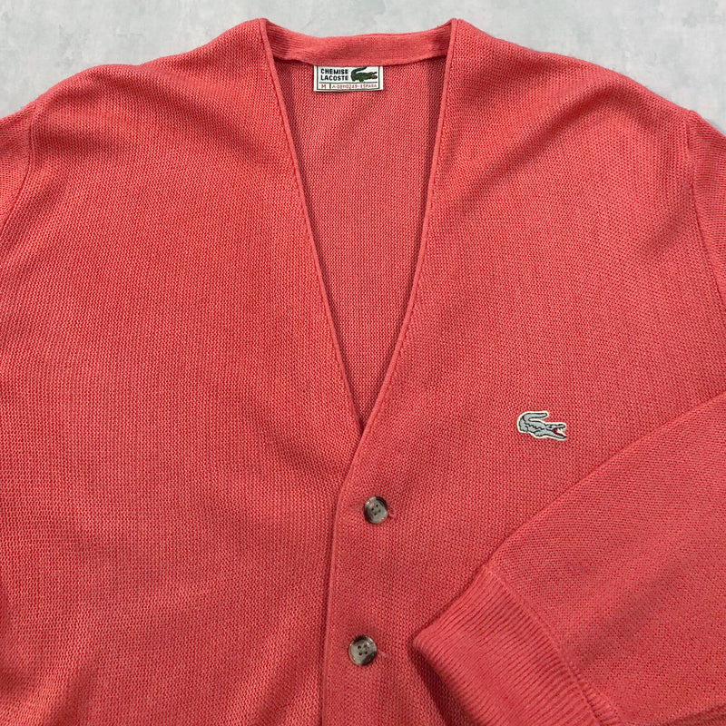 Vintage Chemise Lacoste Knit Cardigan (M) - Main Image