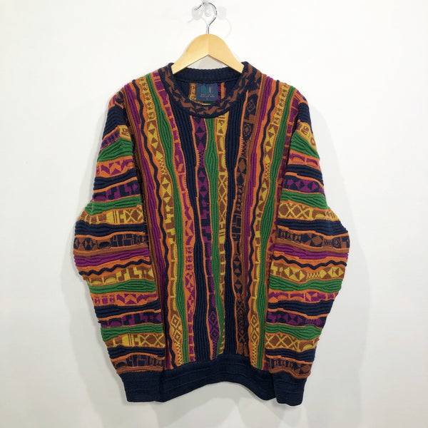 Vintage Limnos Australia Wool Heavy Knit Sweater (L)