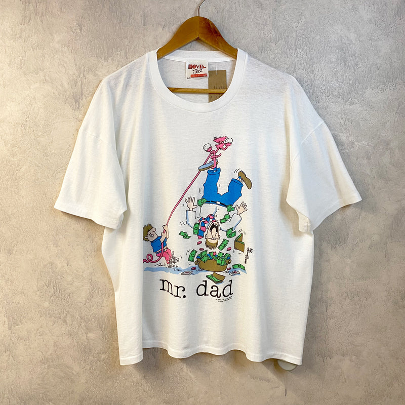 Vintage Novel Teez T-Shirt 1990 mr. dad Canada (XL)