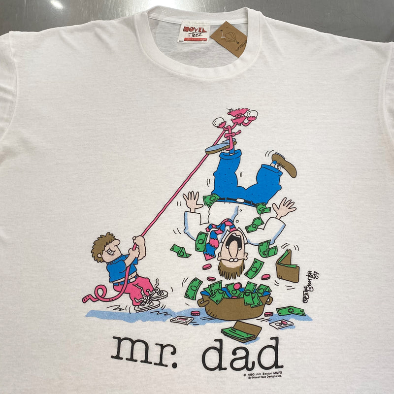 Vintage Novel Teez T-Shirt 1990 mr. dad Canada (XL)