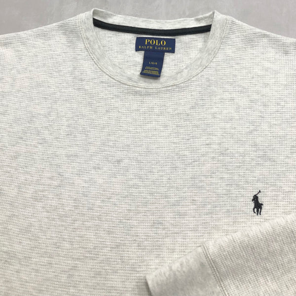 Polo Ralph Lauren Mini Waffle T-Shirt Long Sleeved (L)