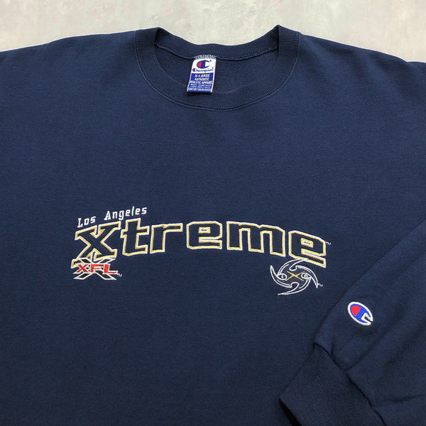 Vintage Champion Sweatshirt XFL Los Angeles Xtreme (L/BIG)