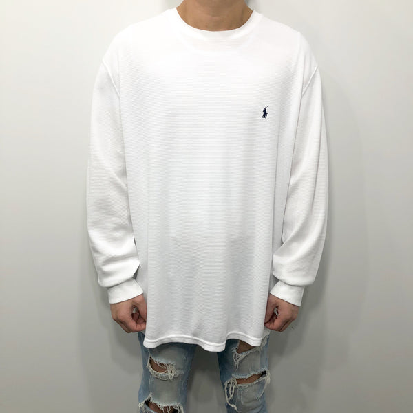 Polo Ralph Lauren Mini Waffle T-Shirt Long Sleeved (XL)