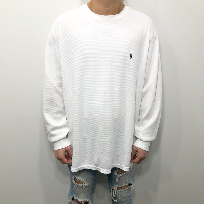 Polo Ralph Lauren Mini Waffle T-Shirt Long Sleeved (XL)