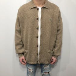 Vintage Lacoste Knit Cardigan (L)
