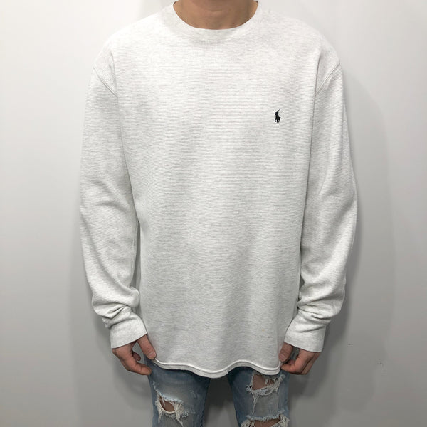 Polo Ralph Lauren Mini Waffle T-Shirt Long Sleeved (L)