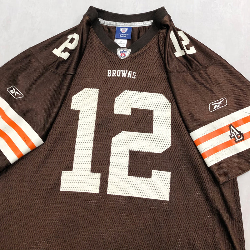 Reebok NFL Jersey Cleveland Browns #12 Colt McCoy (XS)