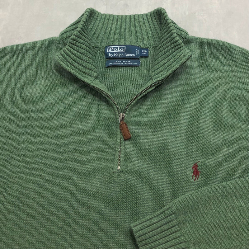 Polo Ralph Lauren Knit Quarter Zip (2XL)