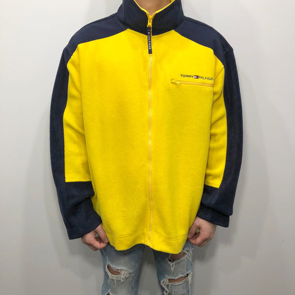 Vintage Tommy Hilfiger Fleeced Jacket (L/BIG)