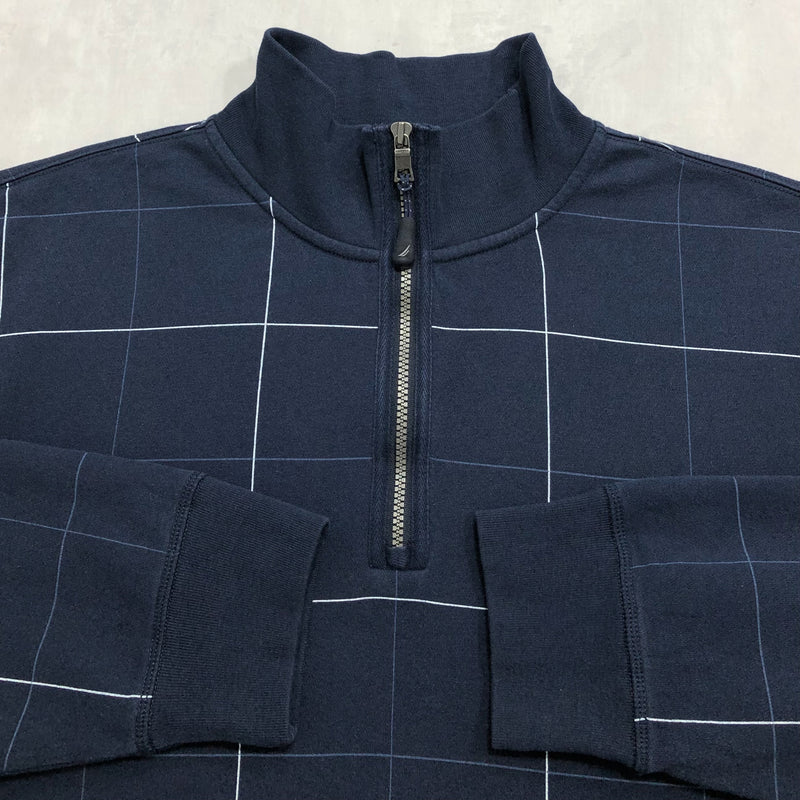 Nautica Quarter Zip Sweatshirt (XL)