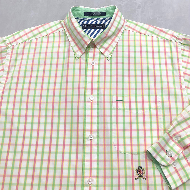 Tommy Hilfiger Shirt Lion Crest Logo (L)