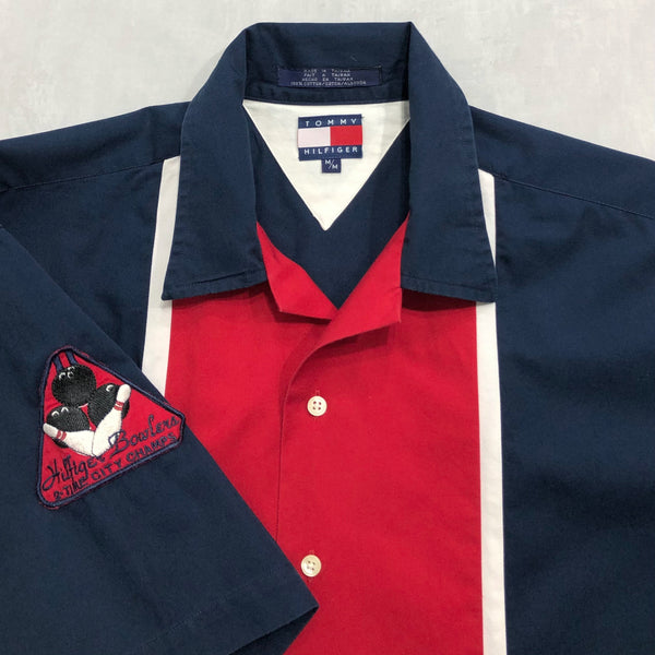 Vintage Tommy Hilfiger Bowling Shirt (M/BIG/SHORT)