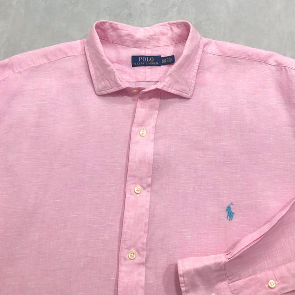 Polo Ralph Lauren Linen Shirt (3XL/TALL)