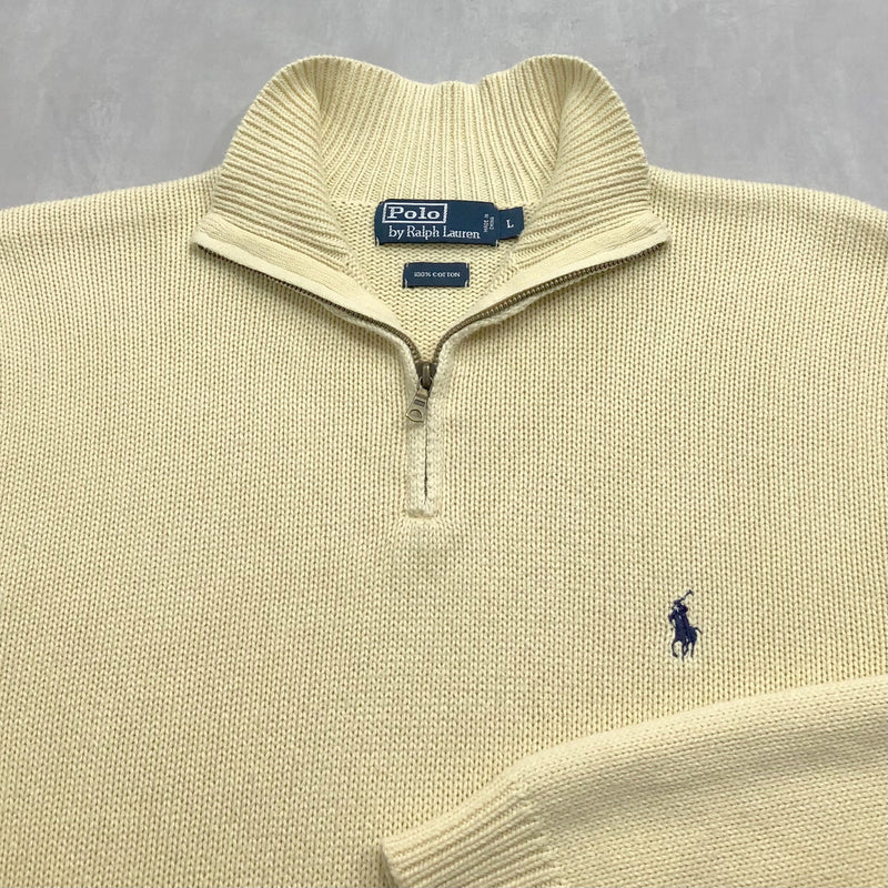 Polo Ralph Lauren Knit Quarter Zip (L)