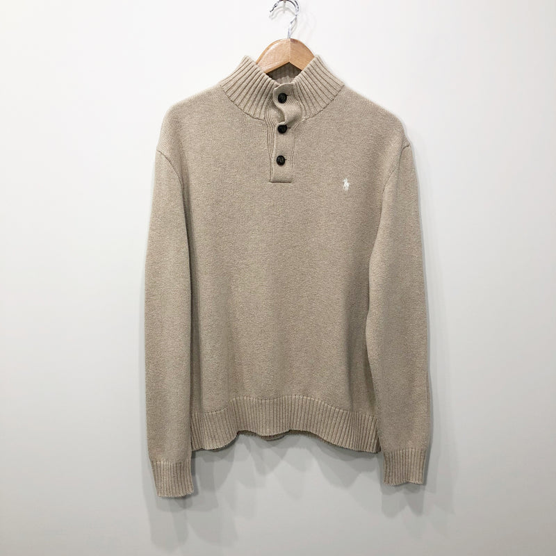 Polo Ralph Lauren Knit Button Pullover (L/SHORT)