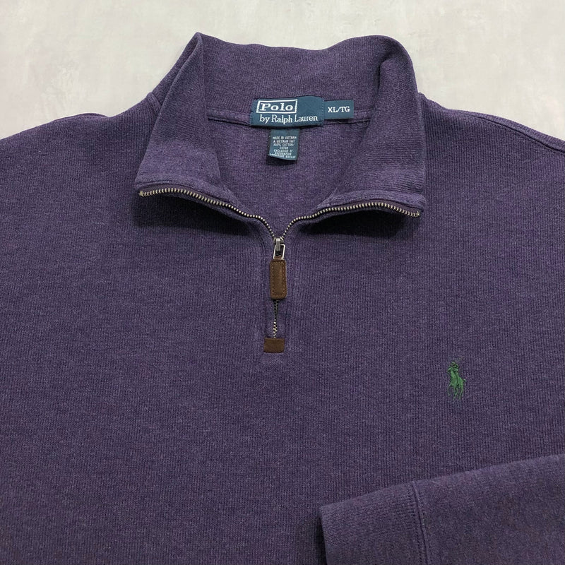 Polo Ralph Lauren Knit Quarter Zip (XL/SHORT)