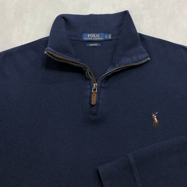 Polo Ralph Lauren Knit Quarter Zip (L/SHORT)