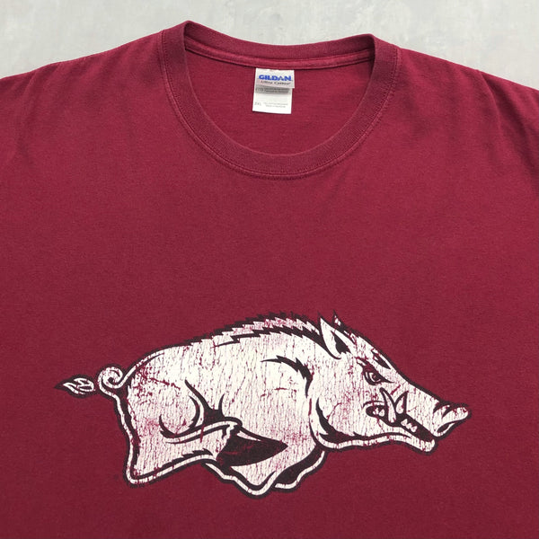 Gildan T-Shirt Arkansas Uni Razorbacks (2XL/BIG)