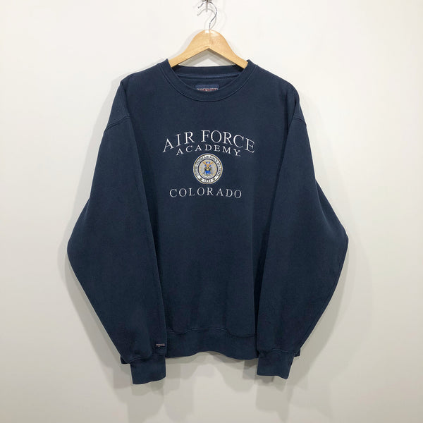 Vintage Jansport Sweatshirt Air Force Academy Colorado (XL)