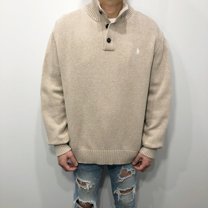 Polo Ralph Lauren Knit Button Pullover (L/SHORT)