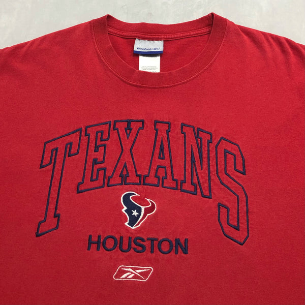 Vintage Reebok T-Shirt NFL Houston Texans (2XL)