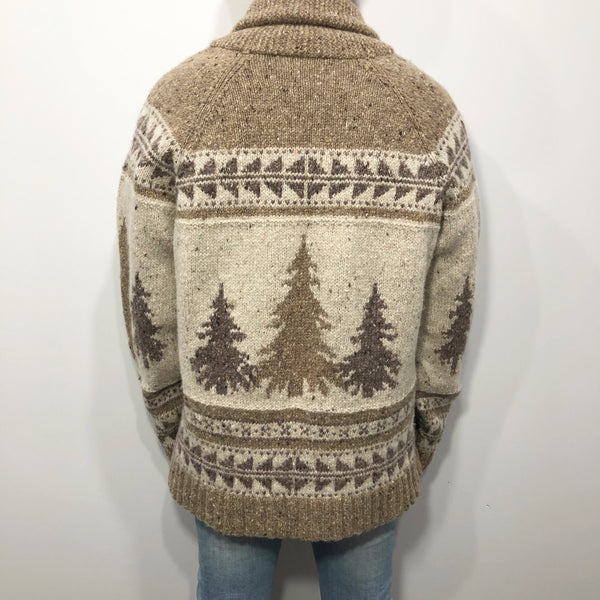 Vintage Lauren Ralph Lauren Wool Knit Cardigan (L)