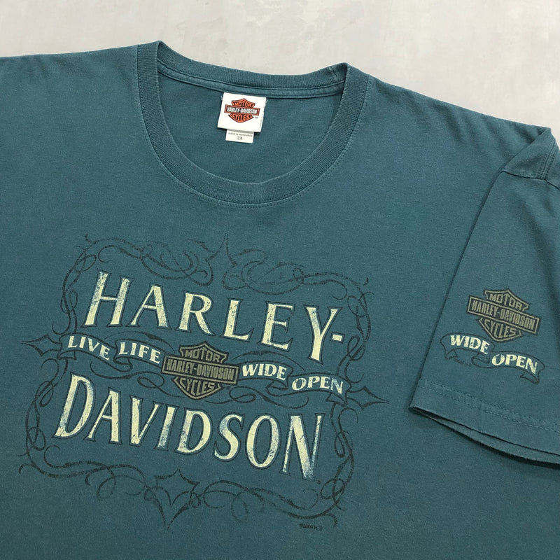 Harley Davidson T-Shirt Port Charlotte Florida (2XL/TALL)