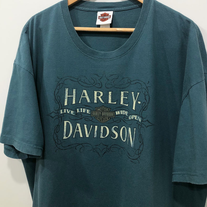 Harley Davidson T-Shirt Port Charlotte Florida (2XL/TALL)