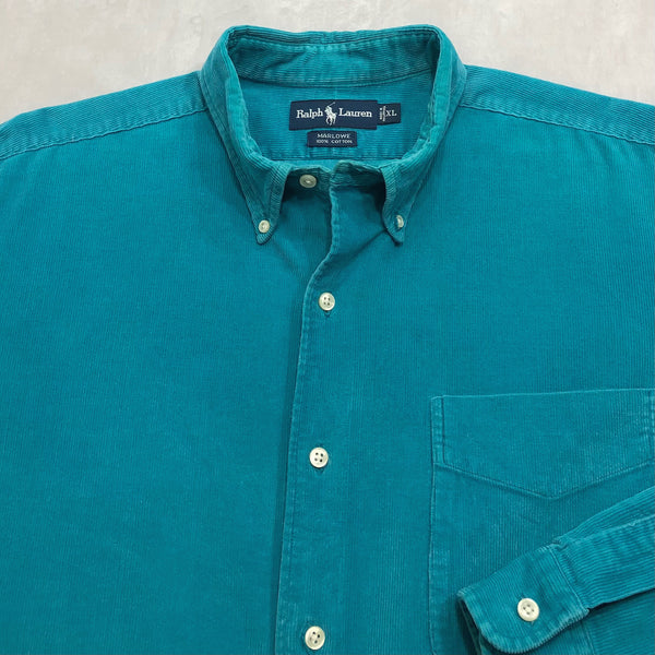 Vintage Polo Ralph Lauren Corduroy Shirt (XL/BIG)