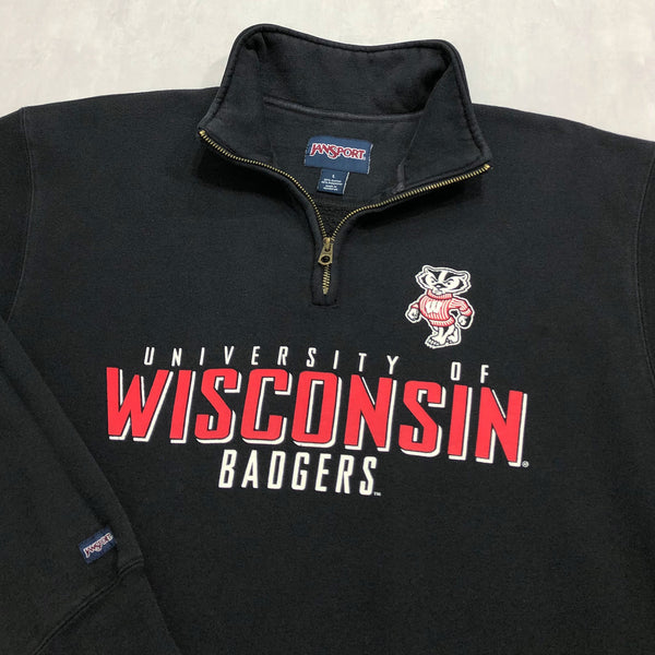Vintage Jansport Wisconsin Uni Badgers (L/BIG)