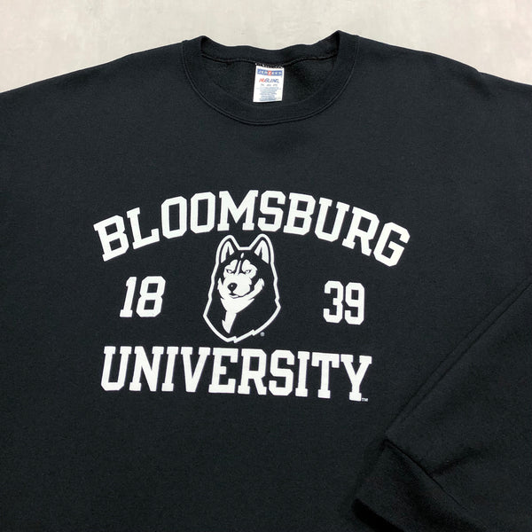 Jerzees Fleeced Sweatshirt Bloomsburg Huskies (2XL)