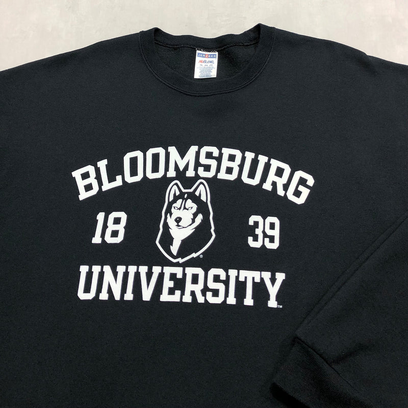 Jerzees Fleeced Sweatshirt Bloomsburg Huskies (2XL)