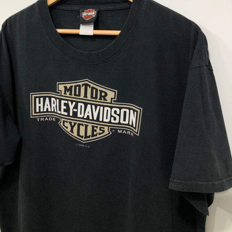 Harley Davidson T-Shirt Bourne Massachusetts (L)