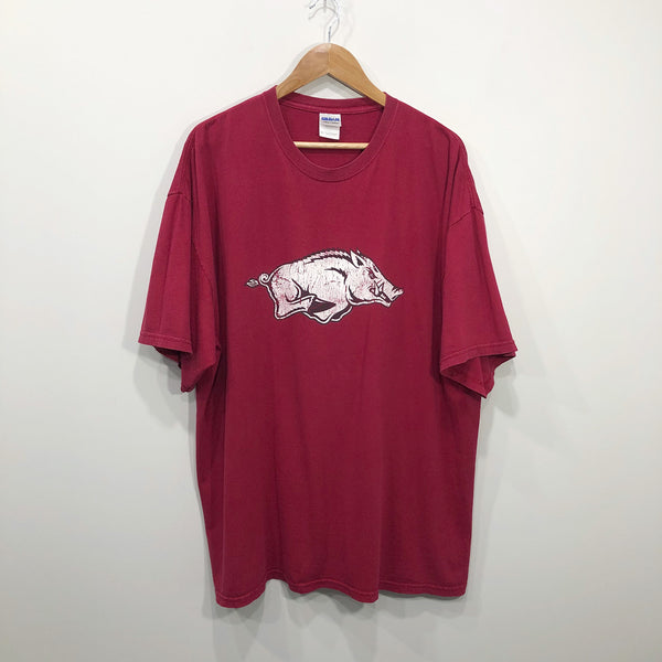 Gildan T-Shirt Arkansas Uni Razorbacks (2XL/BIG)