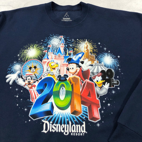 Disney Fleeced Sweatshirt 2014 Disneyland Resort (L)