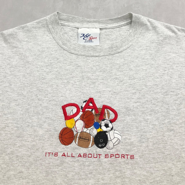 Vintage T-Shirt It's All about Sports (XL)