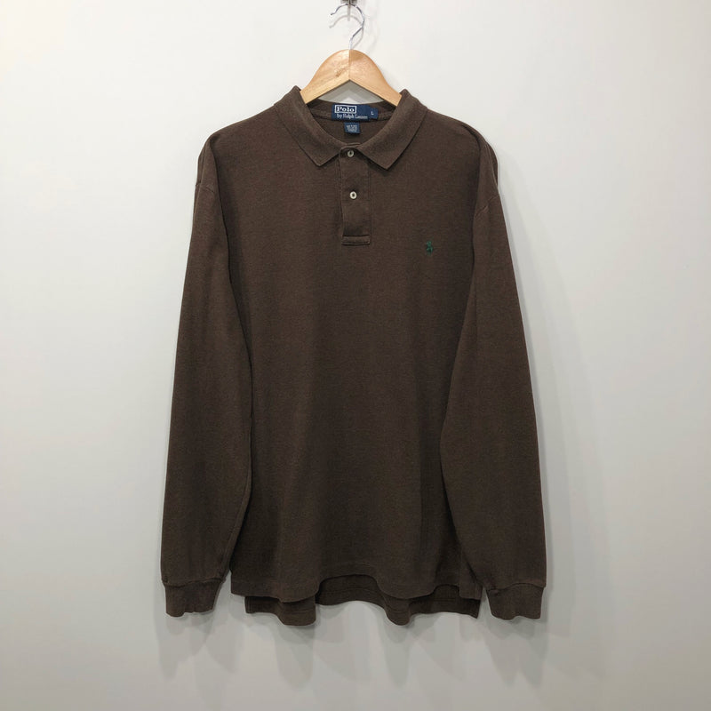 Polo Ralph Lauren Polo Shirt Long Sleeved (XL)