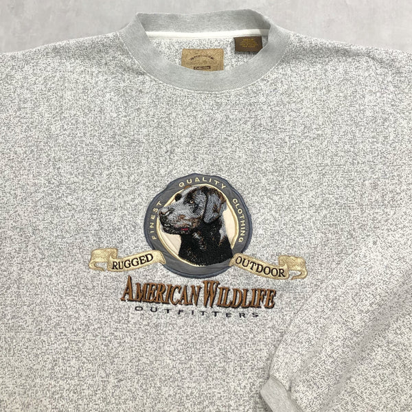 Vintage Sweatshirt American Wildlife (L)