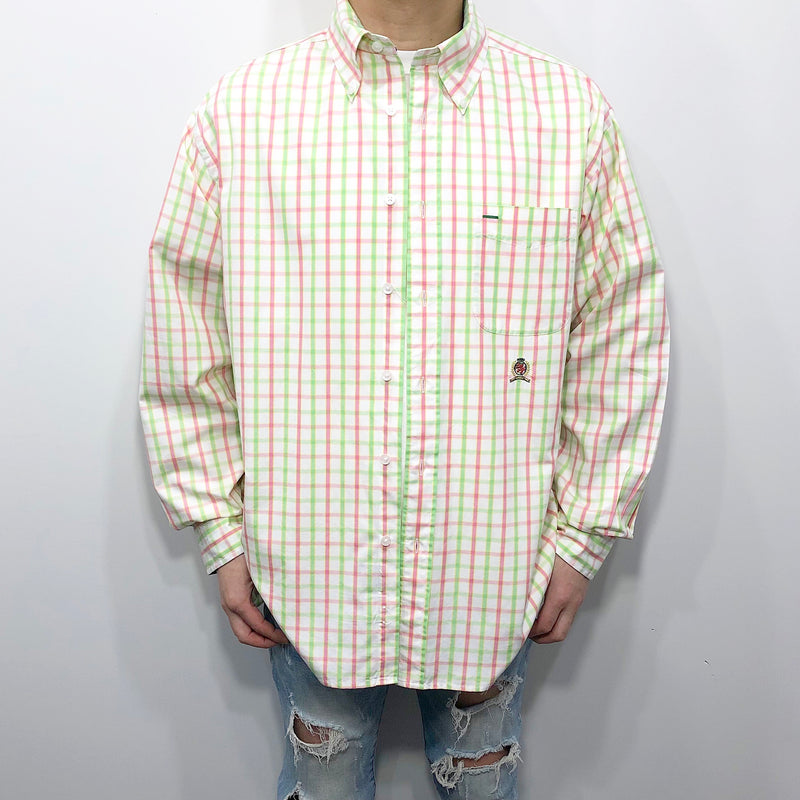 Tommy Hilfiger Shirt Lion Crest Logo (L)