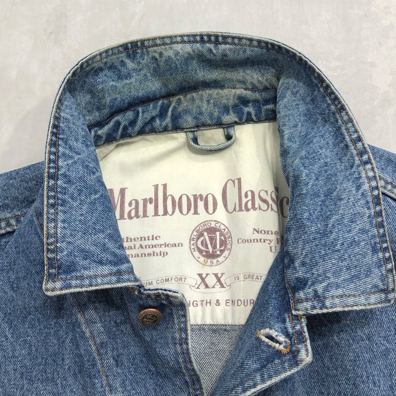 Vintage Marlboro Denim Jacket (XL/SHORT)