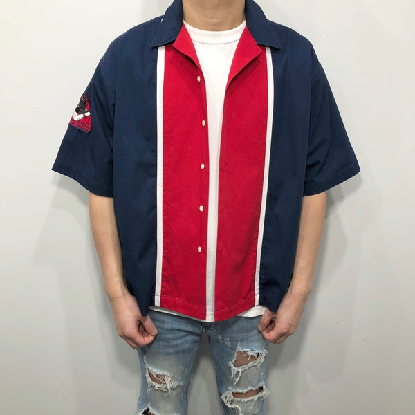 Vintage Tommy Hilfiger Bowling Shirt (M/BIG/SHORT)
