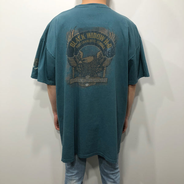 Harley Davidson T-Shirt Port Charlotte Florida (2XL/TALL)