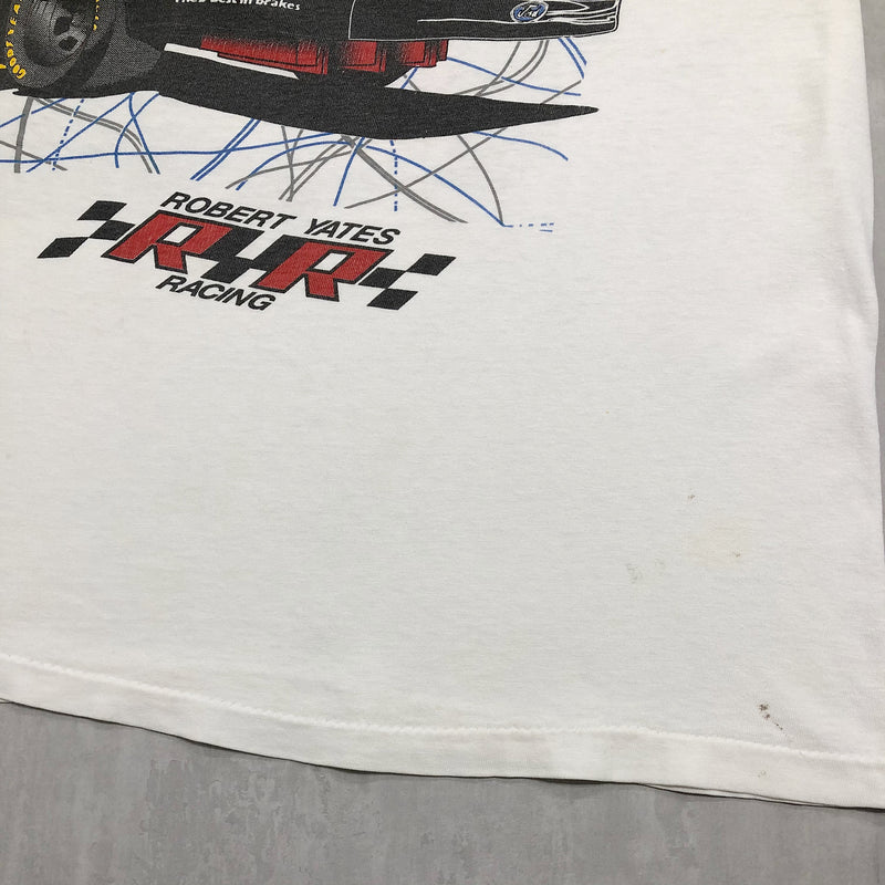 Vintage Hanes T-Shirt Texaco Havoline #28 Ernie Irvan (XL)
