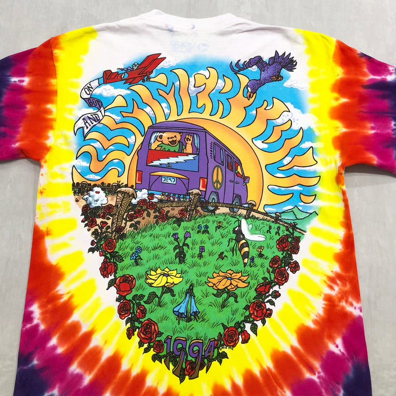 [NEW] Grateful Dead Tie-Dye T-Shirt Summer Tour Bus (S)